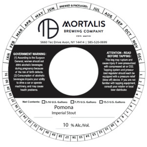 Mortalis Brewing Company Pomona