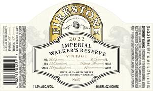Firestone Walker Brewing Company Imperial Walker's Reserve