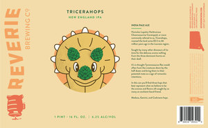 Reverie Brewing Company Tricerahops March 2022