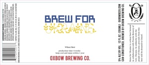 Oxbow Brewing Co. Brew For Ukraine March 2022