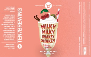 Milky Milky Shakey Shakey Cherry Vanilla March 2022