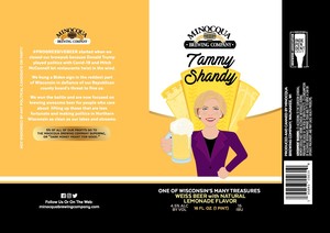 Minocqua Brewing Company Tammy Shandy March 2022