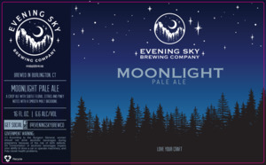 Evening Sky Brewing Company Moonlight Pale Ale March 2022