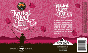 Deep River Brewing Co. Twisted River Wit Raspberry Ripple