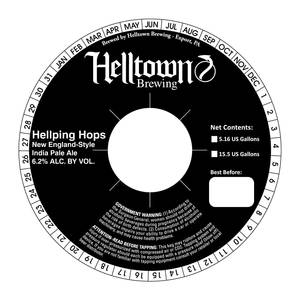 Helltown Brewing Hellping Hops March 2022