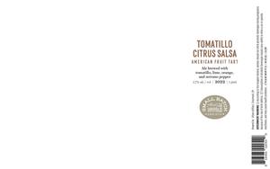 Urban Artifact Tomatillo Citrus Salsa March 2022