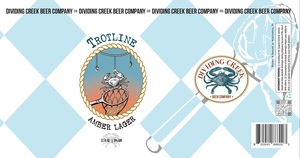 Dividing Creek Beer Company Trotline Amber Lager