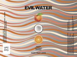 Evil Water Peach Coconut Orange March 2022