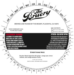 The Bruery Everything Nice March 2022