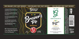 Geary Brewing Co. Brewer's Trip Session IPA April 2022