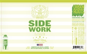 Urban Roots Brewing Sidework With Lime April 2022