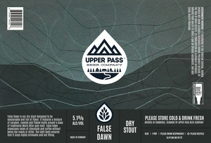 Upper Pass Beer Company False Dawn