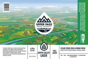 Upper Pass Beer Company Upper Valley Lager