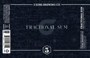 3 Sons Brewing Co. Fractional Sum April 2022