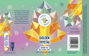 Golden Crystal Golden Ale With Crystal Hops