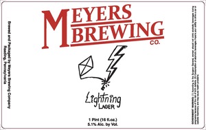 Meyers Brewing Lightning Lager