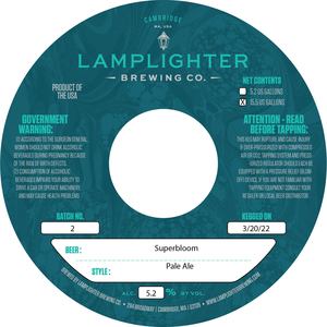 Lamplighter Brewing Co. Superbloom April 2022