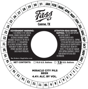 Miracle City Pils April 2022