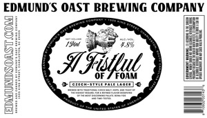 Edmund's Oast Brewing Company A Fistful Of Foam April 2022