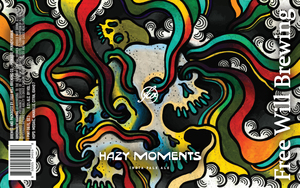 Free Will Brewing Co. Hazy Moments April 2022