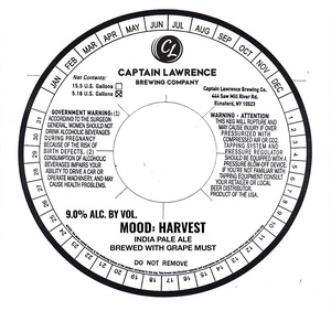 Captain Lawrence Brewing Company Mood: Harvest April 2022
