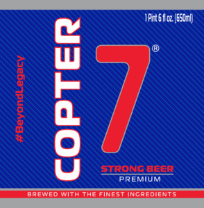 Copter 7 Strong Beer Premium April 2022