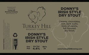 Donny's Irish Style Dry Stout April 2022