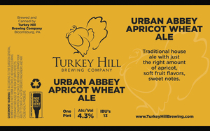 Urban Abbey Apricot Wheat Ale April 2022