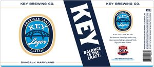 Key Brewing Co Key Classic Lager May 2022