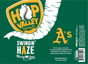 Hop Valley Brewing Co. Swingin Haze