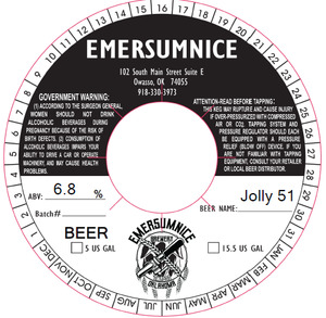 Emersumnice Brewery Jolly 51