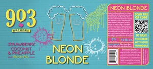 903 Brewers Neon Blonde April 2022