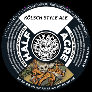 Half Acre Beer Co. Kolsch April 2022