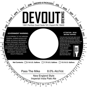 Devout Brewing Pass The Mike