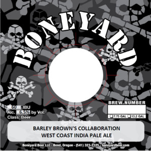 Boneyard Beer Barley Brown's April 2022