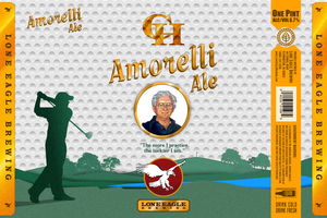 Lone Eagle Brewing Amorelli Ale April 2022