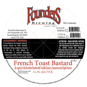 Founders French Toast Bastard