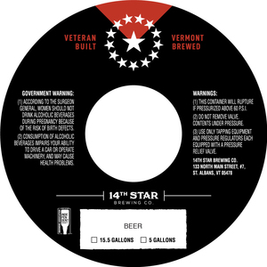 14th Star Brewing Co. April 2022