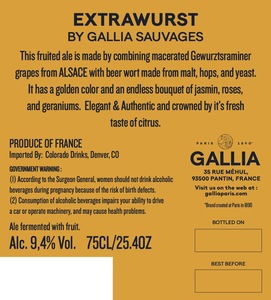 Extrawurst By Gallia Sauvages 