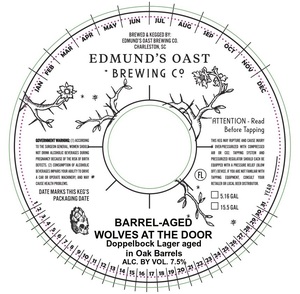 Edmund's Oast Brewing Co. Barrel-aged Wolves At The Door April 2022