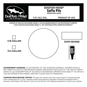 Dogfish Head Soflo Pils April 2022