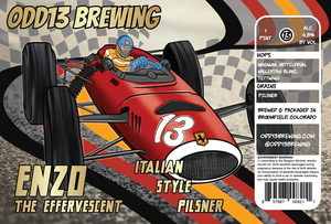 Enzo The Effervescent Italian Style Pilsner April 2022