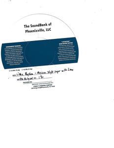 The Soundbank Of Phoenixville, LLC LÌma Rhythm April 2022