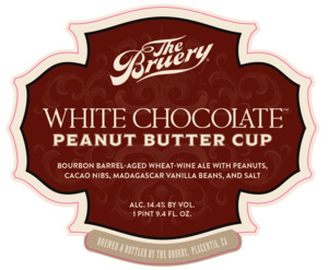 The Bruery White Chocolate Peanut Butter Cup April 2022