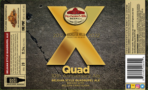 Rochester Mills Production Brewery Quad 10th Anniversary Ale