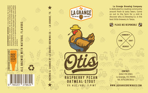 La Grange Brewing Company Otis April 2022