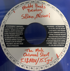 Muddy Banks Brewing The Mule Stout Ale
