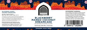 Vault City Blackberry Mango Coconut Dreamcake April 2022