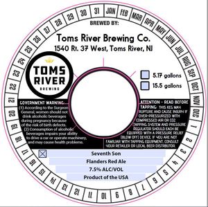 Toms River Brewing Co. Seventh Son April 2022