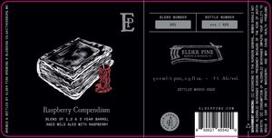 Elder Pine Brewing & Blending Co Raspberry Compendium